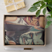 ヴィンテージ不気味なホラーアート 薄葉紙 (ギフト)