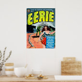 ヴィンテージ不気味な漫画カバー ポスター (キッチン)