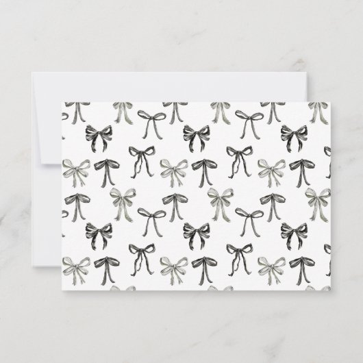 ヴィンテージ不気味コテージコアハロウィパーソナライズされたン ノートカード (裏面)