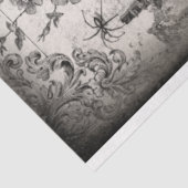 ヴィンテージ不気味ハロウィーンスパイダー&レイヴンエフエメラ 薄葉紙 (詳細)