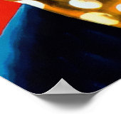 ヴィンテージ不気味ピエロ ポスター (角)