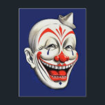 ヴィンテージ不気味ピエロ ポストカード<br><div class="desc">ヴィンテージ不気味ピエロ</div>