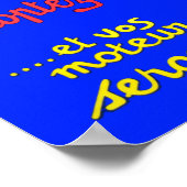 ヴィンテージ不要モータ油広告 ポスター (角)