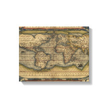 ヴィンテージ世界地図アトラスヒストリカルデザイン