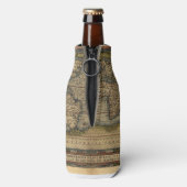 ヴィンテージ世界地図アトラスヒストリカルデザイン ボトルクーラー (ボトル裏面)