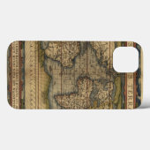 ヴィンテージ世界地図アトラスヒストリカル Case-Mate iPhoneケース (裏面 (横))