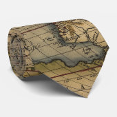 ヴィンテージ世界地図アンティーク地図 ネクタイ (ロール)