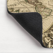ヴィンテージ世界地図コレクション マウスパッド (コーナー)