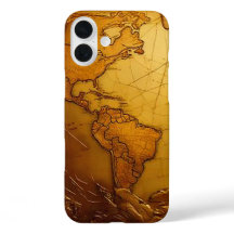 ヴィンテージ世界地図スマホケース