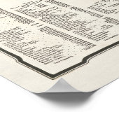 ヴィンテージ世界地図ポスター ポスター (角)