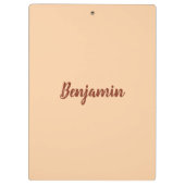 ヴィンテージ世界地図 クリップボード (裏面)