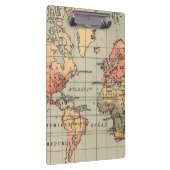 ヴィンテージ世界地図 クリップボード (右)