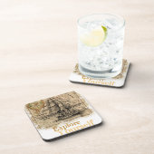 ヴィンテージ世界地図 コースター (右側)