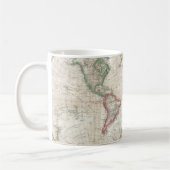 ヴィンテージ世界地図 コーヒーマグカップ (左)