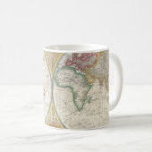 ヴィンテージ世界地図 コーヒーマグカップ (正面右)