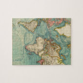 ヴィンテージ世界地図 ジグソーパズル (横)