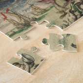 ヴィンテージ世界地図 ジグソーパズル (側面)