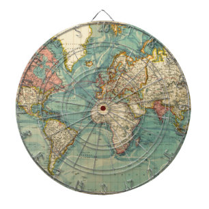 ヴィンテージ世界地図 ダーツボード