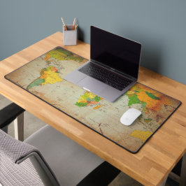ヴィンテージ世界地図 デスクマット