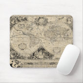 ヴィンテージ世界地図 マウスパッド (マウス)