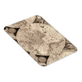 ヴィンテージ世界地図 マグネット (右側)