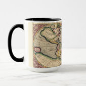 ヴィンテージ世界地図 1609 マグカップ (左)