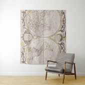 ヴィンテージ世界地図(1782) タペストリー (インサイチュ)