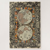 ヴィンテージ世界地図(1920年) ジグソーパズル (縦)