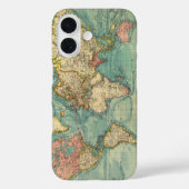 ヴィンテージ世界地図 Case-Mate iPhoneケース (裏面)