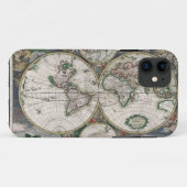 ヴィンテージ世界地図iPhone 5ケース Case-Mate iPhoneケース (裏面(横))
