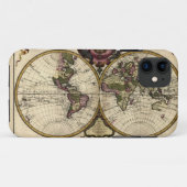 ヴィンテージ世界地図iPhone 5ケース Case-Mate iPhoneケース (裏面(横))