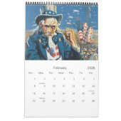 ヴィンテージ世界大戦ポスターカレンダー2013 カレンダー (2月 2026)