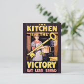 ヴィンテージ世界大戦ワンビクトリーポスター ポストカード (スタンド正面)