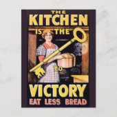 ヴィンテージ世界大戦ワンビクトリーポスター ポストカード (正面)