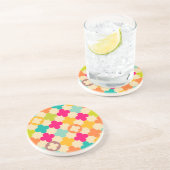 ヴィンテージ中世のロゼットパターン コースター (側面)