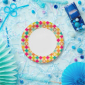 ヴィンテージ中世のロゼットパターン ペーパープレート (パーティー)