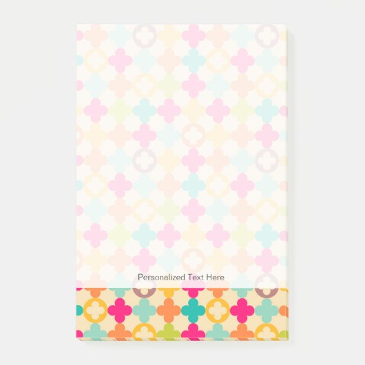 ヴィンテージ中世のロゼットパターン ポストイット (正面)