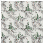 ヴィンテージ中世の城郭 ファブリック (見本)