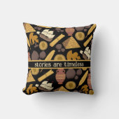 ヴィンテージ中世の美術史フェミニスト・ルネッサンス クッション (正面)