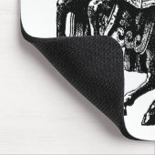 ヴィンテージ中世の騎士マウスパッド マウスパッド (コーナー)