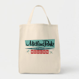 ヴィンテージ中世モダン紀の食料品袋 トートバッグ