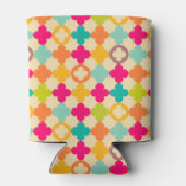 ヴィンテージ中世ロゼット模様 缶クーラー (裏面)