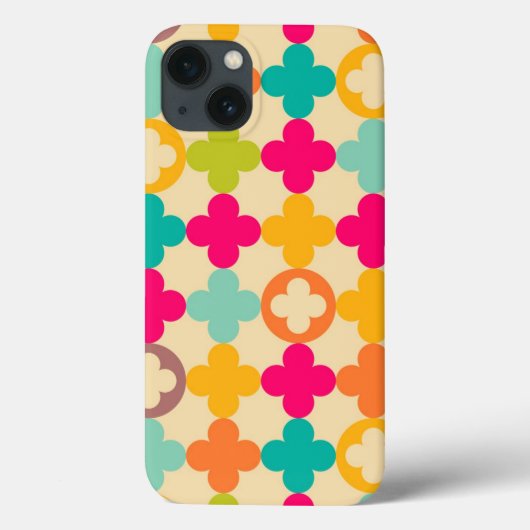 ヴィンテージ中世ロゼット模様 Case-Mate iPhoneケース (裏面)