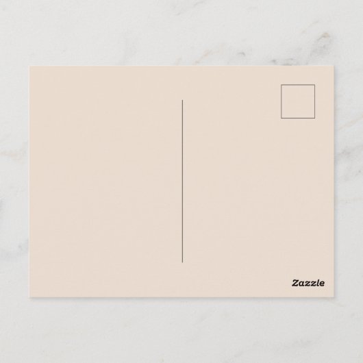 ヴィンテージ中世紀のモダン猫 ポストカード (裏面)