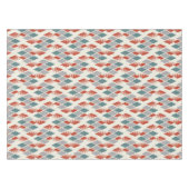 ヴィンテージ中世紀原モダン子デザイン テーブルクロス (正面(横))