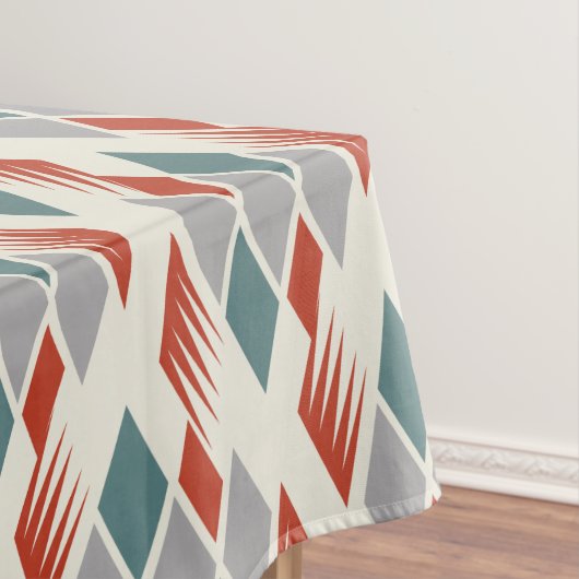 ヴィンテージ中世紀原モダン子デザイン テーブルクロス (インサイチュ)