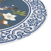 ヴィンテージ中国のの鳥の花芸術 カッティングボード (角)