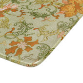 ヴィンテージ中国のオーナメントジョーンズの花 カッティングボード (角)