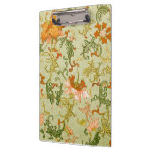 ヴィンテージ中国のオーナメントジョーンズの花 クリップボード (左)