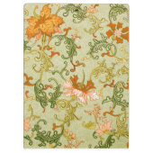 ヴィンテージ中国のオーナメントジョーンズの花 クリップボード (裏面)